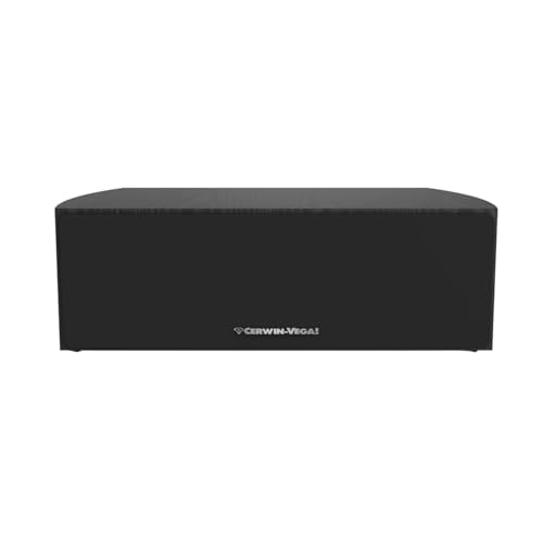 Image of CERWIN-VEGA! Home Audio LA24B 4 inch 150W 2-Way Passive Center Channel Speakers (Black)