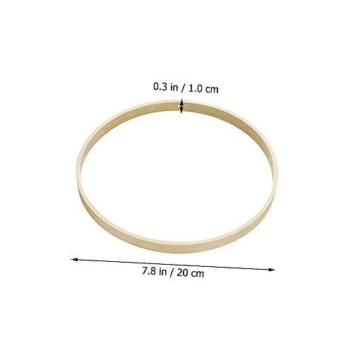 Aros de Bambú para Decoración de Bodas y Centros de Mesa Boho Chic 3