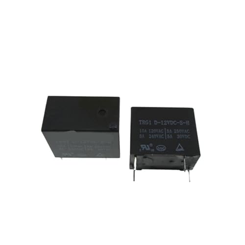 Relais TRG1 D-12VDC-SH 12V 5A 250VAC en lot de 10 pièces pour circuit imprimé DIP4