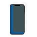 BodyGuardz Pure 2 EyeGuard Screen Protector for The iPhone 13 and iPhone 13 Pro, Premium Tempered Glass with Blue Light Filtering and PureGuard Protection