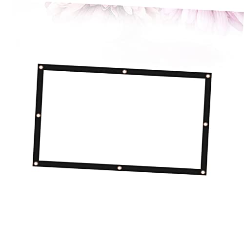 Pantalla de proyección portátil DOITOOL blanca miniatura 4
