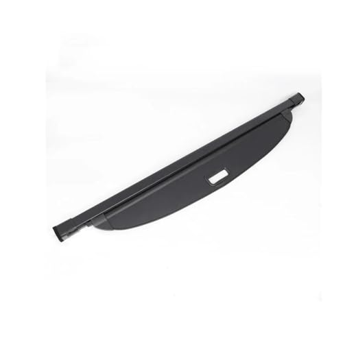 Cache-bagages Jeep Cherokee 2019-2024 en toile noire haute densité avec enrouleur