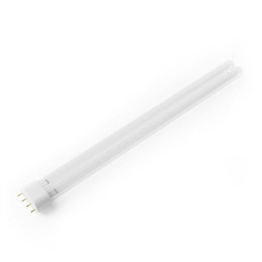 SunSun Ersatzteil für CUV-6110 Teichklärer – UV-C Lampe – 55 W – für Teiche, UV Leuchtmittel, UVC Teichfilter Zubehör