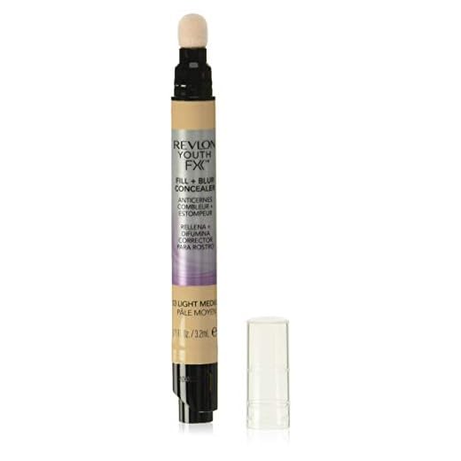 Revlon Youth Fx Fill + Blur Concealer,03 Light Medium, 0.11 Fluid Ounce