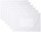Dickies Chef Unisex-Adult's Half Bistro Waist Apron with Stain Repellent-6 Piece Pack, White, os