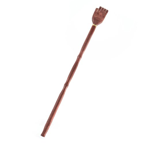 SECFOU Rascador de Espalda de Madera de Forma Natural, Garra Masajeadora Ergonómica para Adultos, Herramienta Práctica para Aliviar Picazón y Promover Bienestar el Hogar