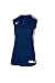 Mizuno Youth Aerolite 2-Button Fastpitch Softball Jersey Sleeveless, Navy-Grey, Small