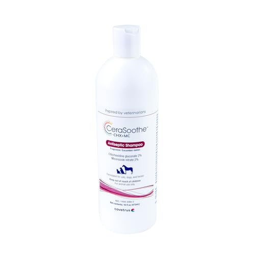 CeraSoothe® CHX+MC Antiseptic Shampoo 16oz