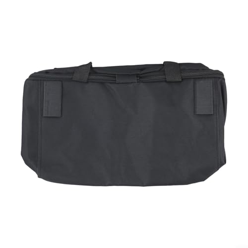 Fahrradkorb Innenaufbewahrungstasche Abnehmbare Oxford-Tuch Einkaufstasche mit Griff für vorne hinten Fahrradkorb Mountain Road City E-Bike Zubehör 31x22x20cm Schwarz
