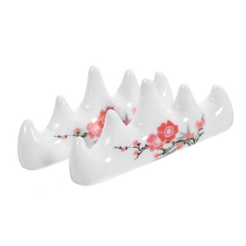 CORHAD Keramik Kalligraphie Pinselstifthalter 2 Stück Praktischer Stifthalter Für Tintenstifte Chinesische Gestaltung Langlebiges Material Für Kalligraphie Und Kunstbedarf