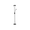 Father and Child Uplighter Floor Lamp – Black. by Other
