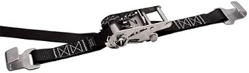 Stainless Ratchet Assembly TIE Down W/FLT Hook, Blue 2"X17"X12, 304SS