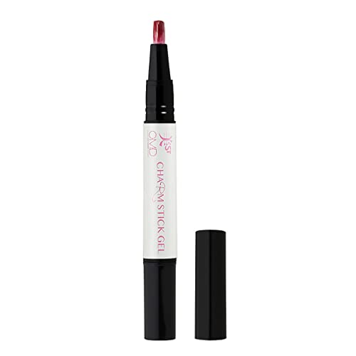 【美STコラボ】<OMD> チャームスティックジェル B-1 レディボルドー 剥がせる ネイル カラー ジェル ピールオフジェル オールインワン ジェルネイル ベースジェル ソークオフジェル ソークオフカラージェル ペディキュア 国産 日本製 はがせる セルフ ネイル サロン アート