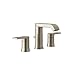 Moen T6708BN Genta Two-Handle Widespread Modern Bathroom Faucet, Valve Required, Brushed Nickel