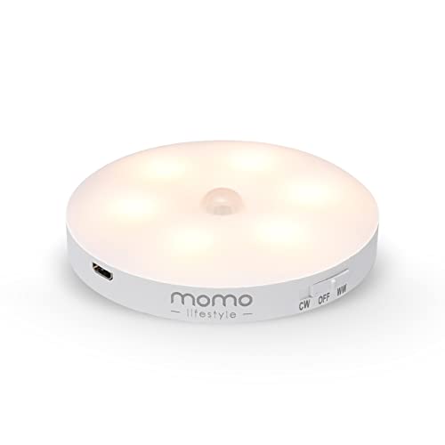 Momo Lifestyle Luminária LED com Sensor de Presença, Luz Noturna,...