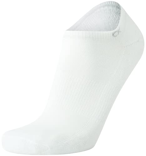 Image of Calvin Klein Mens No Show Socks - 6 Pack Soft Cotton Blend Cushioned Athletic Low Cut Socks for Men for Sports and Running