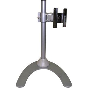 Support pour écran plat V7 contre la fatigue visuelle - Pied inclinable 15° noir écran 13-23