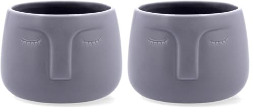 Cache-pot géométrique céramique VINTHERA Moa au design haut de gamme - 2