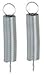Century Spring C-183 4" Extension Springs 9/16" OD 2 Count