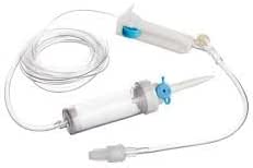 Deflussore in pvc Luer-Luer Lock per terapie infusionali