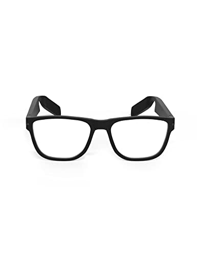 Image of Titan EyeX Smart Frame for Men and Women with Polarized UV Protected Black Colored Eyeglasses with Music,Calls, Step count and More with EyeX Mobile App.