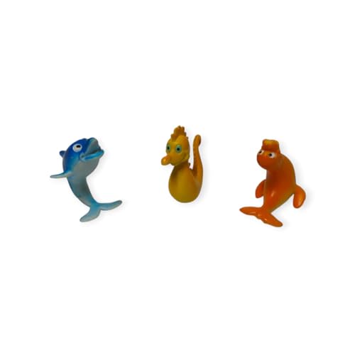 Image of Small Kids Sea & Wild Animal Toys Sets for Fun, Educational, Spark Imagination and Learning (Multi Choice Sets) (Ocean Animals) 12pcs