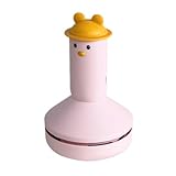 Lurrose Elektrischer Kleiner Staubsauger USB Handstaubsauger aus Kunststoff Kompakter Desktop Reiniger für Tastaturen Krümel und Staub Tragbarer Tischstaubfänger für Büro und Haushalt