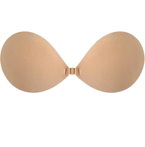underzone Women's & Girl's Strapless Wire Free Stick On Invisible Bra (Bust -30,32,34) (Pack of 1)-picture-45