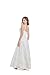 Sorayan Women's White Short Wedding Dresses Illusory Lace Bohemia Sweetheart Beachy Simple Wedding Gown (Medium,White)