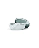 W&P WP-PBC-MT Plastic Porter Bowl Lunch Container, Food Storage, Bento Box, Meal Prep, Airtight, BPA-Free, 1 Liter, Mint