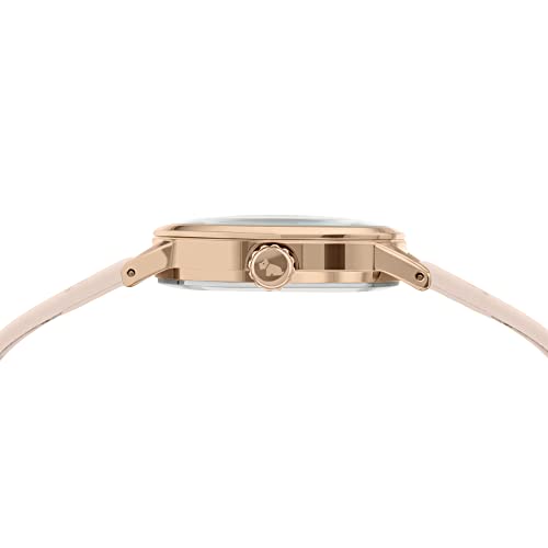 RADLEY Floral Ladies Leather Strap Epping Forest Watch RY2930A, Dove Grey, Minimalist Classic