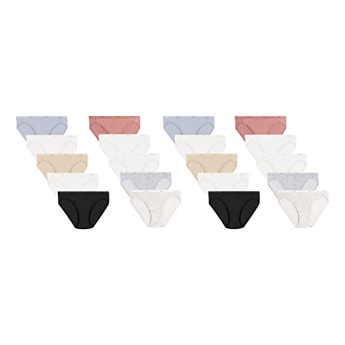 Culotte femme Hanes slip coton respirant lot de sous-vêtements basiques
