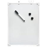 【SUPERFICIE LISA Y MAGNETICA】 Ideal para escribir todo tipo de recordatorios o notas, e incluso para usar como herramienta de trabajo para una mejor enseñanza. Podrá ser usada en oficinas, colegios e incluso uso domestico