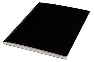 Scrittura Qbasic a4 copertina rigida riga, 160 fogli, cenere, 10 pezzi