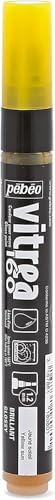Pebeo Vitrea 160, Glossy Glass Paint Marker - Yellow Sun