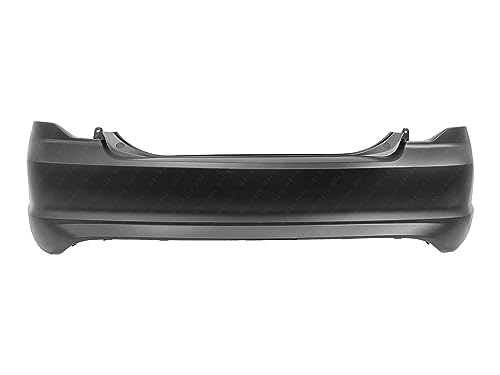 MBI AUTO - Primered, Rear Bumper Cover Replacement for 2010 2011 2012 Ford Fusion 10 11 12, FO1100649