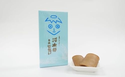 河太郎せんべい 2枚×9袋 計18枚 鶴乃屋菓子店 岩手県 遠野市 道の駅 遠野風の丘