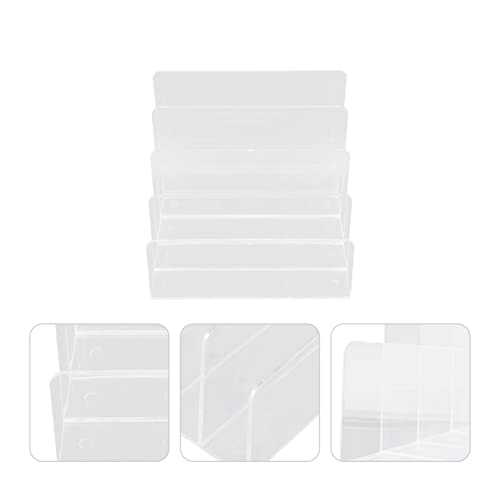 Porte-livres en acrylique transparent support de lecture de bureau moderne