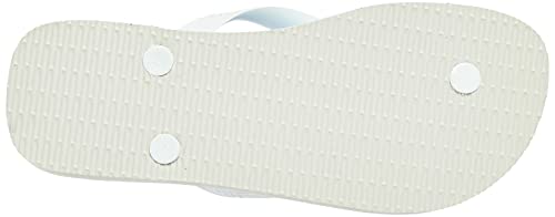 Chinelo Hype, Havaianas, Masculino, Branco/Branco/Azul Marinho, 39/40