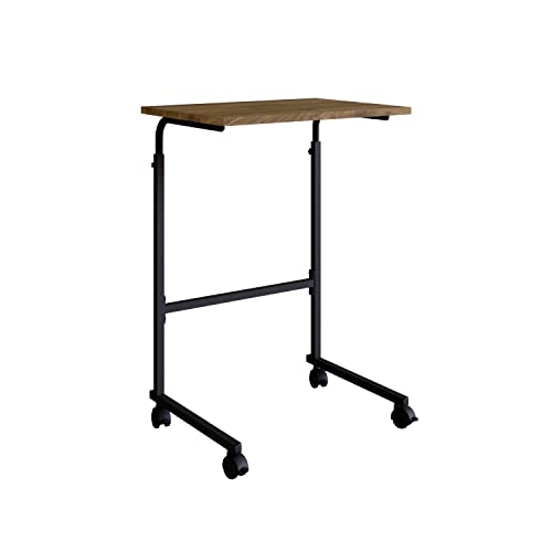 Mesa de Apoio para Notebook Regulável Steel Wood Noce Oro e Preta