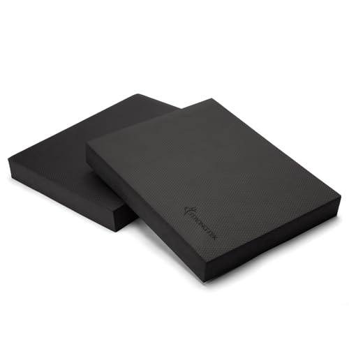 Image of StrongTek Professional Foam Exercise Balance Pad - 15.8 inch x 13 inch x 2 inch, High-Density TPE Foam Knee Pad, Non-Slip & Water-Resistant, for Balance Training, Physical Therapy, Yoga, and More