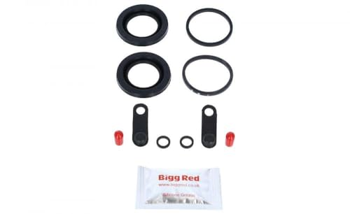 Image of Bigg Red – REAR Brake Caliper Seal Rebuild Repair Kit – Fits MITSUBISHI LANCER EVO 5, 6, 7, 8 (1996–2007)