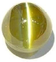 JAGDAMBA GEMS Certified Unheated Untreatet 6.25 Ratti 5.75 Carat A+ Quality Natural Cat Eyes Lehsunia Ketu Loose Gemstone for Women's and Men's