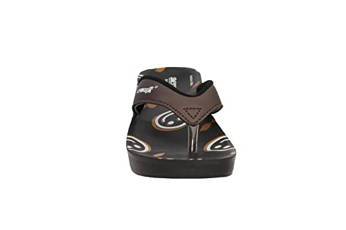 Image of AEROWALK Stylish Fashion Slipper for Women | Comfortable| Lightweight | Anti Skid | Casual Office Footwear (0895 BLACK)