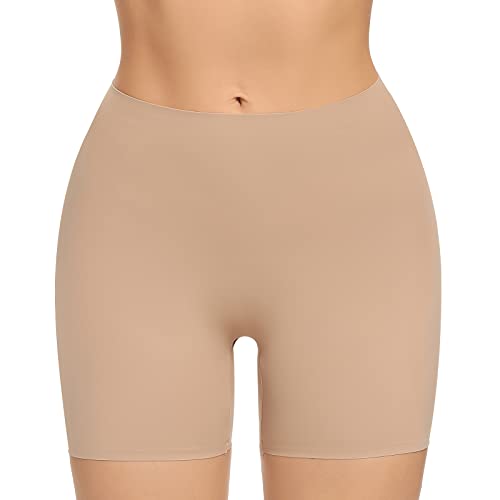 Image of Womens Seamless Shaping Boyshorts Panties Tummy Control Underwear Slimming Shapewear Slip Shorts