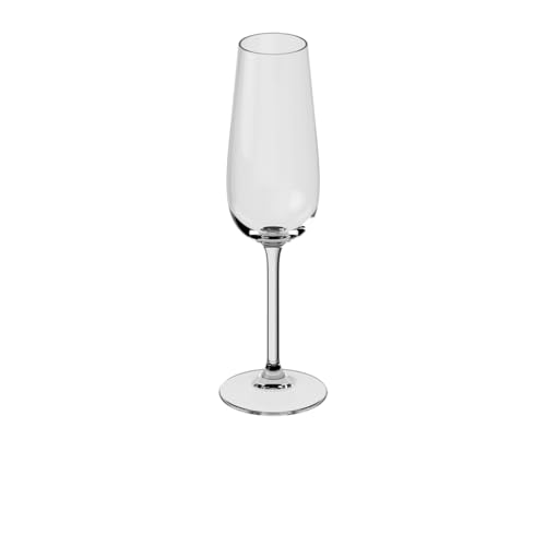 Villeroy & Boch - Purismo Specials copas de cava, set de 4 piezas, juego de 4 elegantes copas transparentes, aptas para lavavajillas, para vinos espumosos como cava, Champagne o prosecco, de cristal