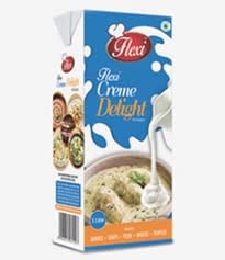 Flexi Cream Delight-Cream For Gravies,Soups,Pasta,Moussee,Truffles-1 Litre