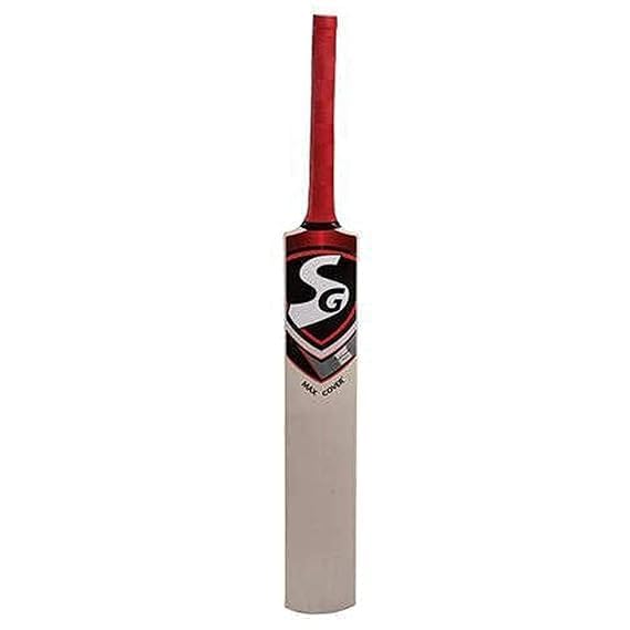 Image of Pro Super GradeCricket Bat Full Size Popular Willow Cricket Bat with Bat Cover Play for Plastic Ball | Tennis Ball | Rubber Ball (RED)