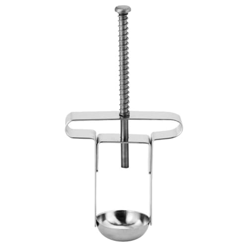 TOYANDONA Outil Dénoyauteur Manuel en Acier Inoxydable pour Cerises et Dattes Rouges, Portable, Outil Cuisine Essentiel pour Retirer Noyaux de Fruits, Dénoyauteur Pratique pour Usage