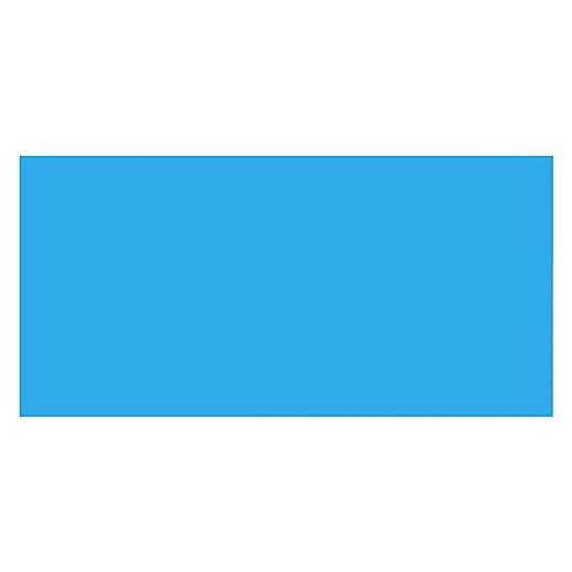 Vidaxl Cubierta Rectangular De Pe De Piscina, Azul, 450 X 220 Cm